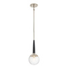 Quintiesse lampa wisząca Marilyn E27 nikiel QN-MARILYN-MP