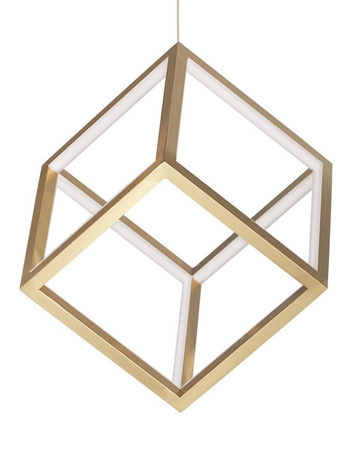 Luces Exclusivas lampa wisząca LED Reus 45W 3375lm 3000K złota LE41462