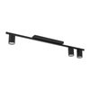 TK Lighting plafon Logan 3xGU10 czarny 4565