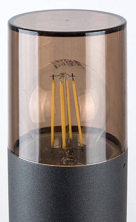 Rabalux lampa ogrodowa stojąca Teplice E27 czarna IP44 7387