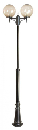 Su-ma latarnia Kule Classic 2xE27 czarna/patyna 190-290cm IP43 OGMWN 2 300 FU