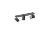 Azzardo plafon (reflektorki) Exo 3 3xGU10 czarny AZ3197