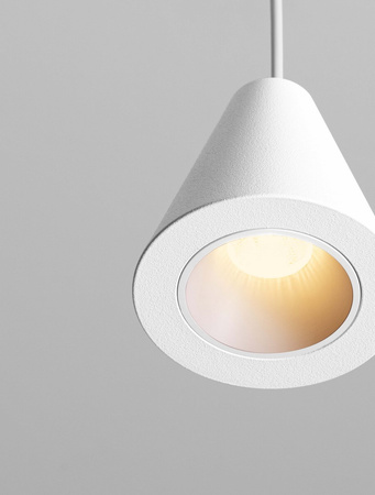 Luces Exclusivas lampa wisząca LED Achocalla Ø 6 cm 5W 377lm 3000K IP20 biała LE44760