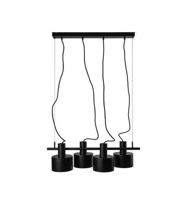 Ummo lampa wisząca Enkel 4 4xE27 czarna EN4422P0