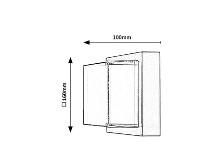 Rabalux plafon Durbe LED 10W 790lm 3000-6500K RGB/Wi-Fi/Bluetooth czarny IP54 7247