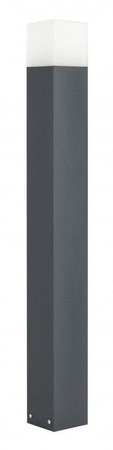 Su-ma lampa stojąca zewnętrzna Cube Max E27 popielata 100cm IP44 CB-MAX 1000 DG