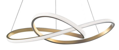 Luces Exclusivas lampa wisząca LED Jerez 53W 4081lm 3000K złota LE41656