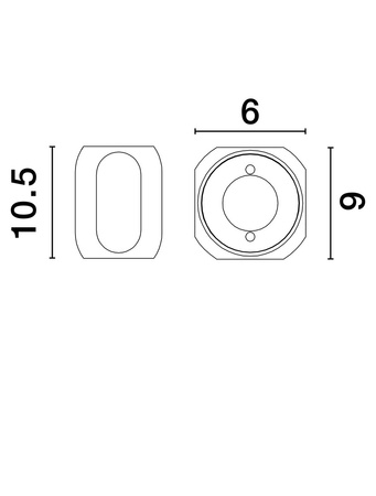 Luces Exclusivas kinkiet LED Yaguaru ściemnialny 8W 504lm 3000K IP20 złoty LE44765