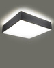 Sollux plafon Horus 25 E27 szary SL.0143