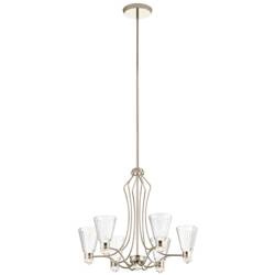 Quintiesse lampa wisząca LED Kayva 36W 2375lm 3000K nikiel IP44 QN-KAYVA13-PN