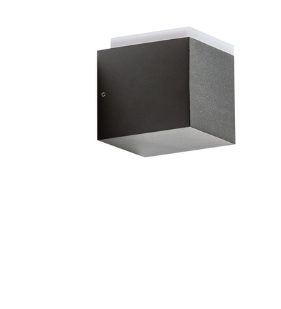 Azzardo kinkiet zewnętrzny LED Arbax 1 6W 3000K szary IP54 AZ4341