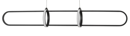 Luces Exclusivas lampa wisząca LED Hoyo 31W 2142lm 3000K czarna LE41405