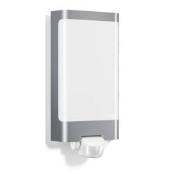 Steinel kinkiet zewnętrzny LED z czujnikiem ruchu L240 9,3W 946lm 3000K srebrny IP44 ST010461