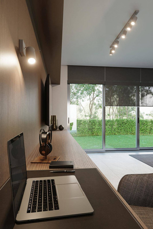 Sollux plafon Ring 4 4xGU10 szary SL.0452