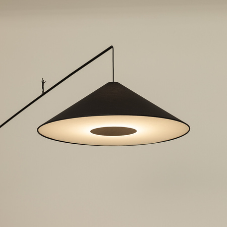Nowodvorski lampa stojąca Poise A E27 1x25W wys. 240 cm czarna 11768