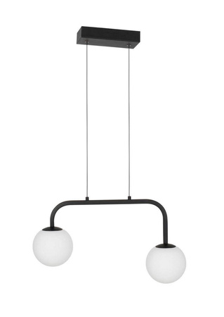 Luces Exclusivas lampa wisząca LED Ubeda 2x(8W 515lm 3200K) 16W 1030lm czarno/biała LE41804