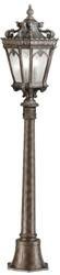 Elstead lampa stojąca zewnętrzna Tournai E27 brązowa 110cm IP44 KL-TOURNAI4-M