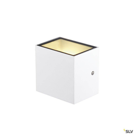SLV kinkiet zewnętrzny LED Sitra Cube 10W 1120lm 3000K biały IP44 1002033