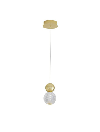 Luces Exclusivas lampa wisząca LED Ponce 4W 344lm 3200K złota LE42698