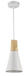 Maytoni lampa wisząca Bicones E27 Ø14cm biała P359-PL-140-W