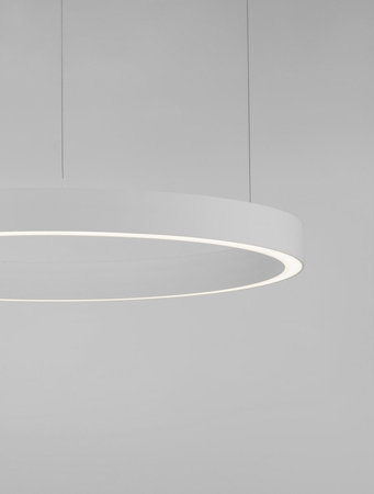 Luces Exclusivas lampa wisząca LED Milpa ściemnialna Ø 80 cm 50W 2968lm 3000K IP20 biała LE43287