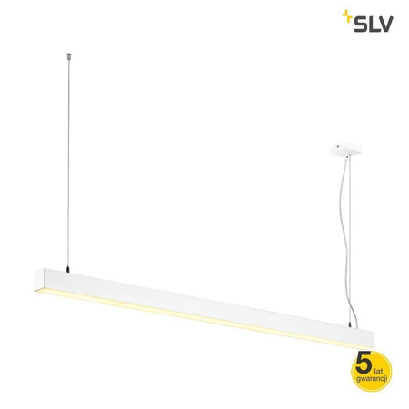 SLV lampa wisząca LED Q-Line Dali Single 47W 3700lm 3000K ściemnialna biała 1001310