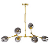 Step Into Design żyrandol / lampa wisząca Modern Orchid 6 6xE27 złota ST-1232-6 GOLD