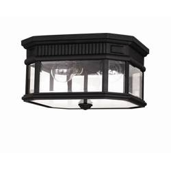 Elstead plafon zewnętrzny Cotswold Lane 2xE27 czarny IP44 FE-COTSLN-F-BK