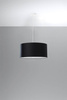 Sollux lampa wisząca Otto 50 5xE27 czarna SL.0744