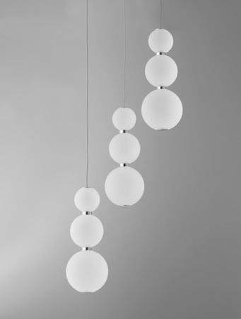 Luces Exclusivas lampa wisząca LED Moca ściemnialna Ø 31 cm 23W 2281lm 3000K IP20 chrom LE43466