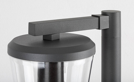 Rabalux lampa ogrodowa stojąca Savano E27 antracytowa IP44 7269