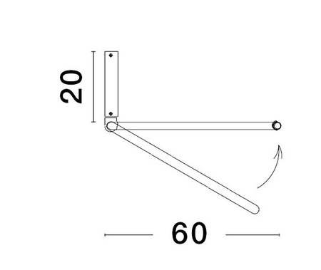 Luces Exclusivas lampa wisząca LED Abuya ściemnialna Ø 60 cm 35W 1559lm 3000K IP20 czarna LE43318