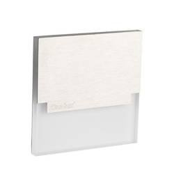 Kanlux oczko ścienne schodowe LED Sabik 0,8W 15lm 6500K stalowe 23110