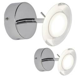 Milagro kinkiet LED Ellipse 5W 350lm 4000K chrom ML308