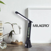 Milagro lampka biurkowa LED Tori 5W 260lm 3000/6000K czarna 30cm ML6108