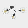TK Lighting plafon Fairy 3xE27 grafitowy 4372