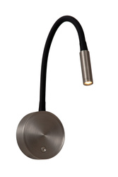 Lucide kinkiet Asja LED ściemnialny 3W 2700K 36V szary 41206/03/15