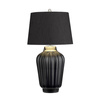 Quintiesse lampka biurkowa Bexley E27 czarna/nikiel QN-BEXLEY-TL-BKPN