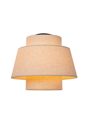 Lucide lampa sufitowa Tribute Ø 40 cm 1xE27 beżowa 21135/01/38