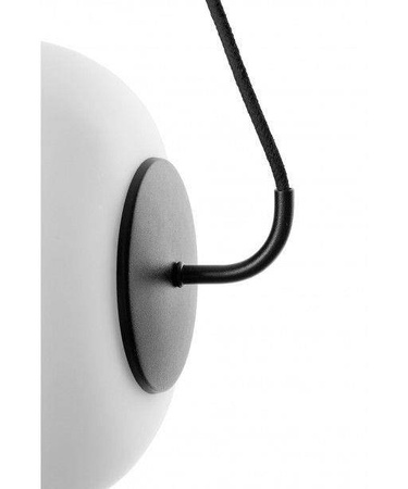 Ummo lampa wisząca Epli E27 biało/czarna EP0122P0