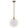 Step Into Design lampa wisząca LED Marble 12W 782lm 3500K złota ST-8950-30