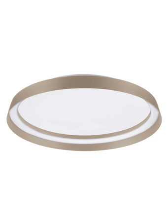 Luces Exclusivas lampa sufitowa LED Batallas ściemnialna Ø 45 cm 38W 2713lm 2700-4000K IP20 brązowa LE44791