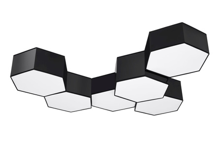 Sollux plafon Sunde 13 2xE27 czarny SL.1060