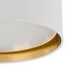 TK Lighting plafon Bilbao 4xE27 biało/złoty 3433