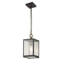 Quintiesse lampa wisząca zewnętrzna Lahden E27 ocynk IP44 QN-LAHDEN8-M-WZC