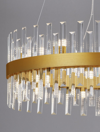 Luces Exclusivas lampa wisząca LED Cholula Ø 75 cm G9 18x5W IP20 złota LE44721