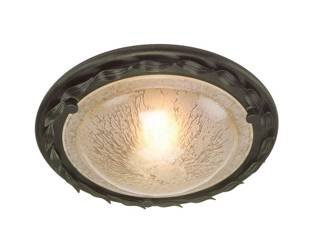 Elstead plafon Olivia E27 czarno/złoty OV-F-BLK-GOLD