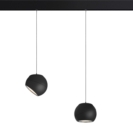 Loonari lampa szynowa magnetyczna wisząca LED Globe P 12W 1159lm 3000K czarna 893692