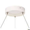 SLV lampa wisząca LED One 80 34W 1270lm 3000/4000K 130° ściemnialna biała Ø80cm 1004764