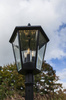 Lutec latarnia solarna London E12 (załączono LED 6W 300lm 2700K) czarna 227cm IP44 6951301189